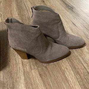 Tesori Suede Booties